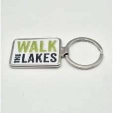 Oblong Metal Keyring Bespoke Printing